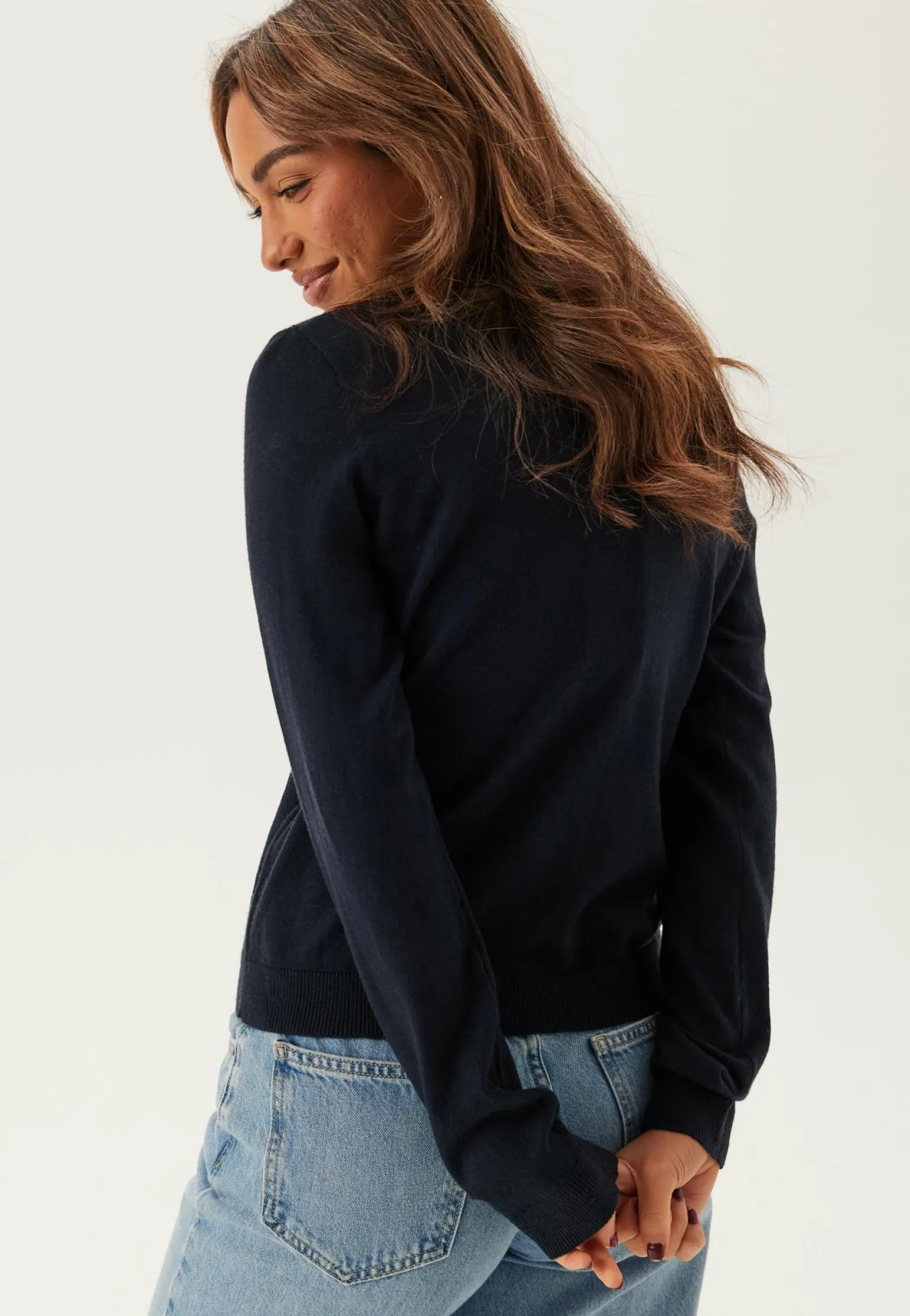 Objthess L/S Short Cardigan