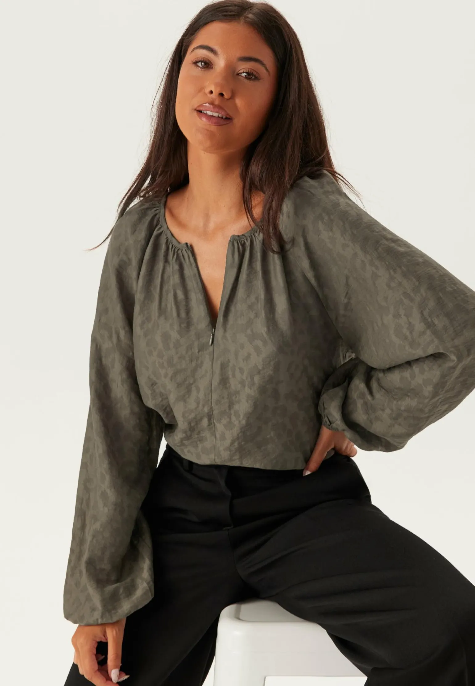 Objtrue L/S LO BLOUSE
