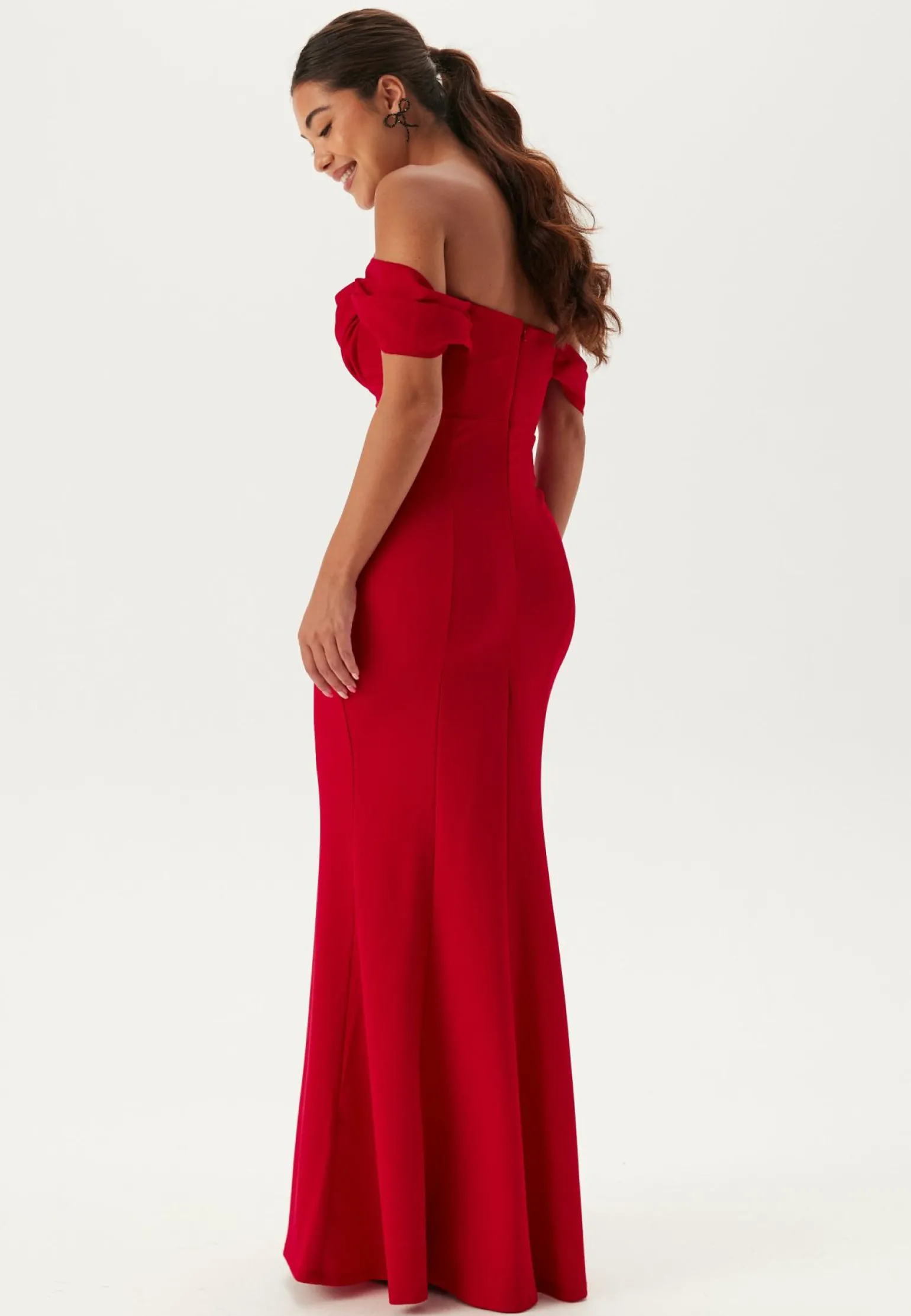 Off Shoulder Maxi Dress