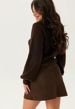 Onlamazing-stina Faux Suede Skirt