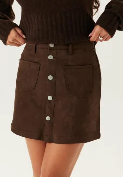 Onlamazing-stina Faux Suede Skirt