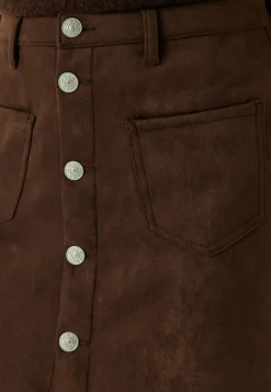 Onlamazing-stina Faux Suede Skirt