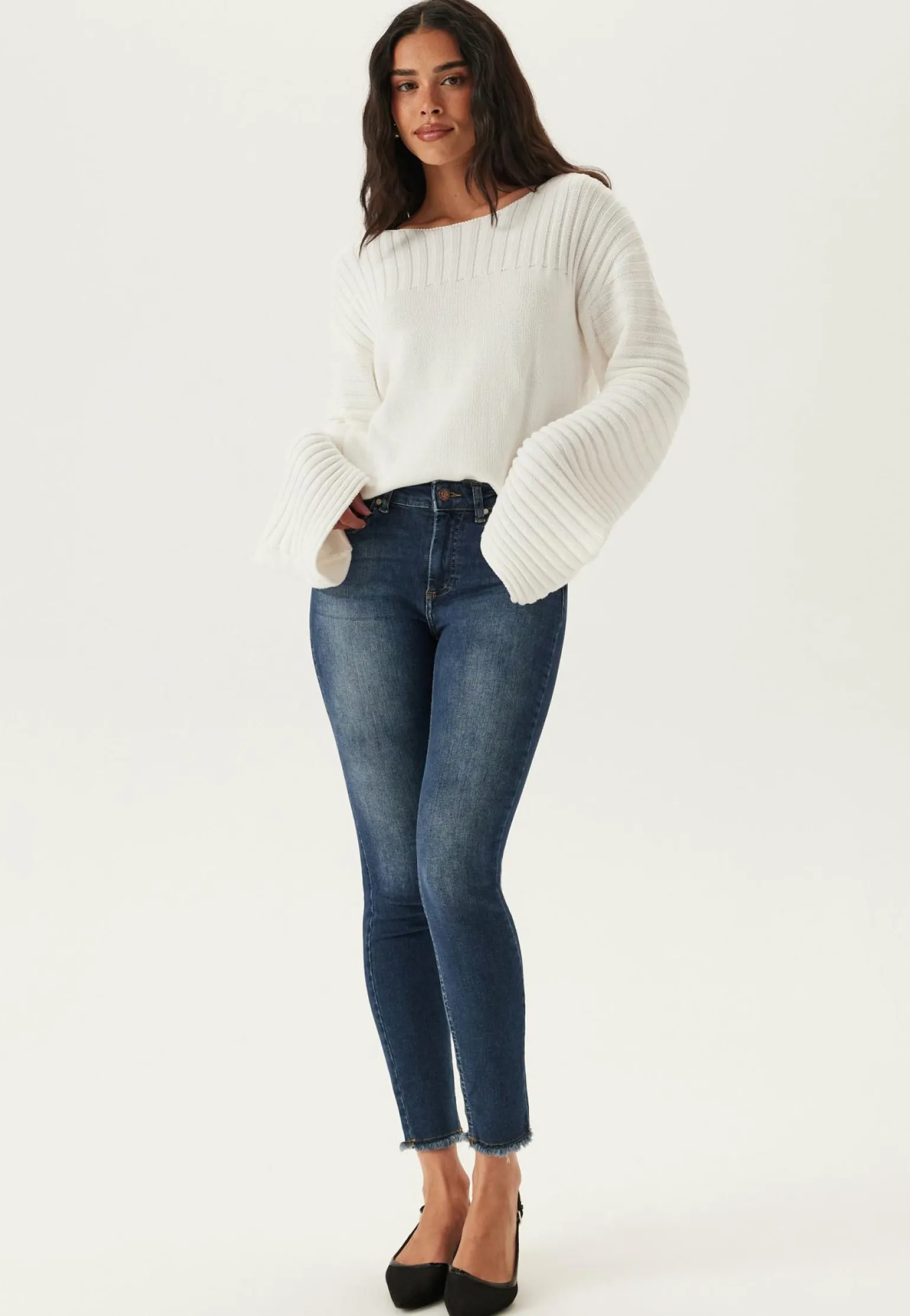 Onlblush Mid Sk Ank Rw Dnm Rea