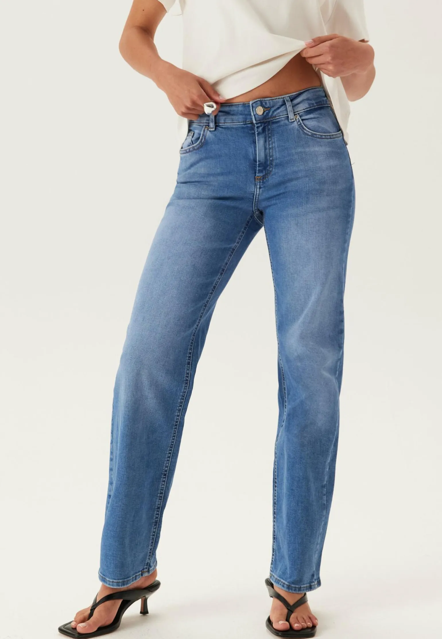 Onlblush Mid Straight Dnm