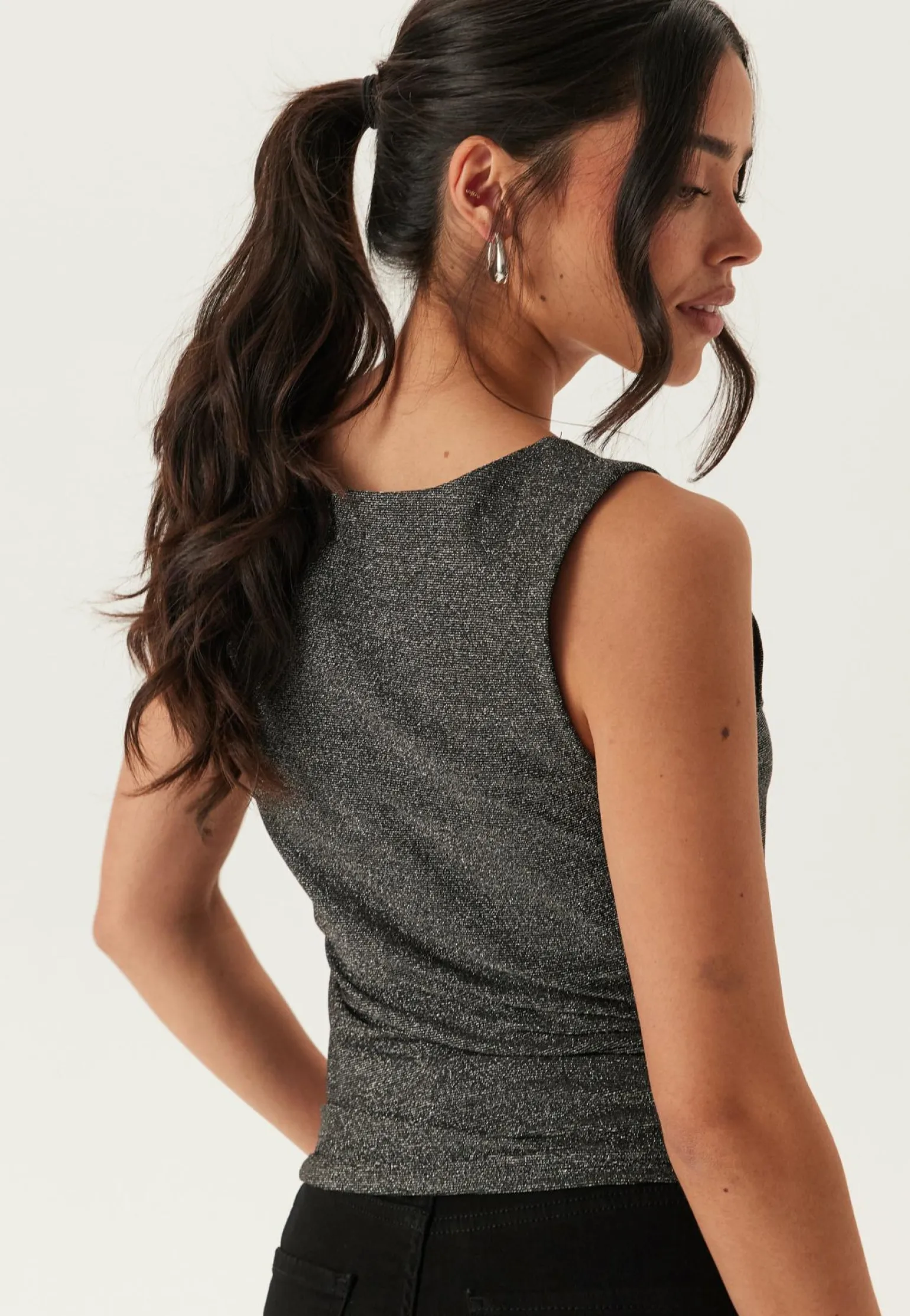 Onlea Glitter S/L 2-WAYS TOP