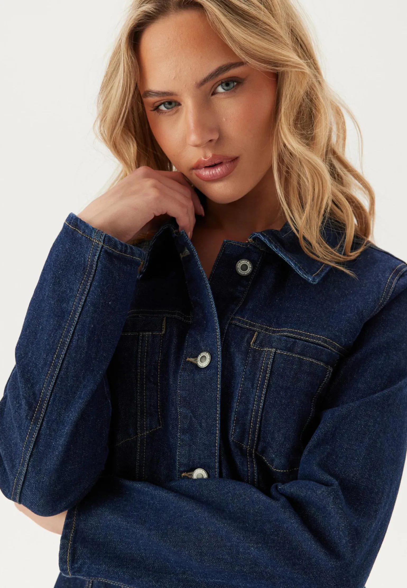 Onlelle L/S FITTED DNM JACKET