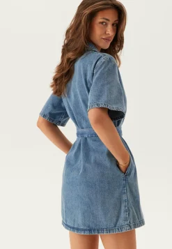 Onlellie Ss Mini Belt Dress