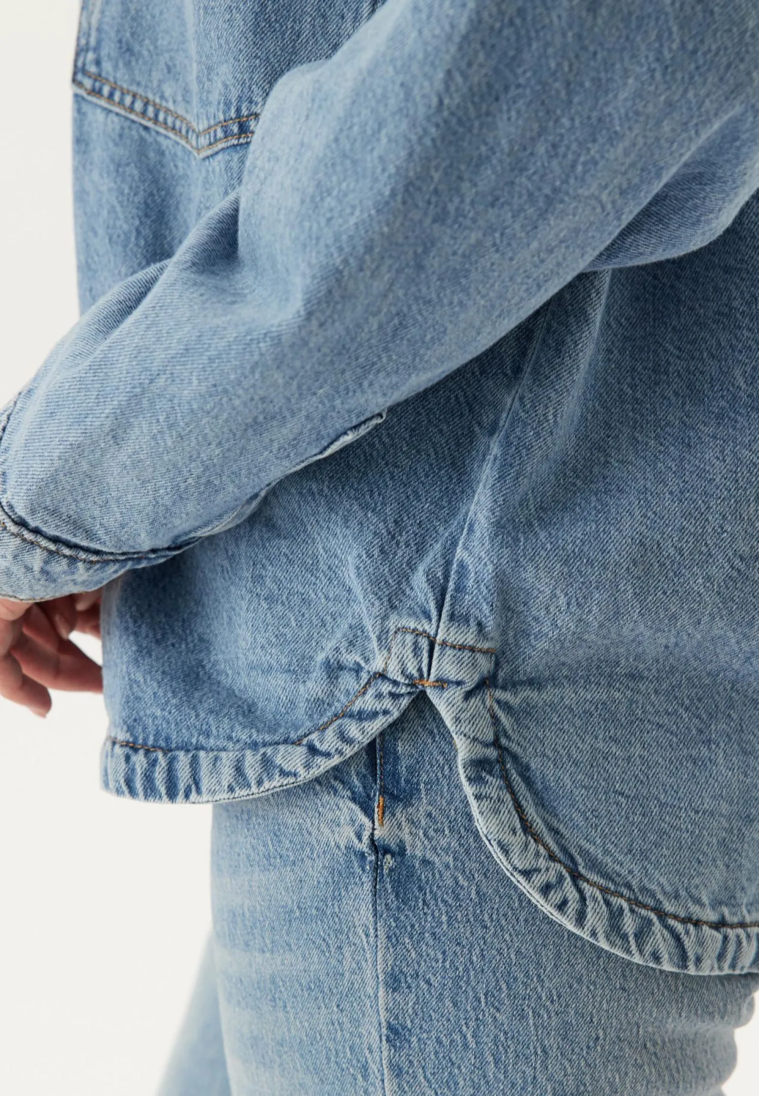 Onlemmie L/S SHIRT MB DNM SHI