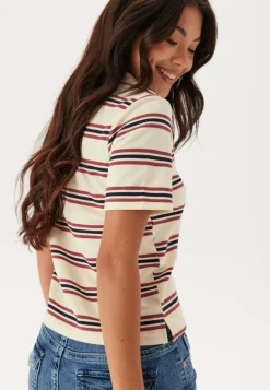 Onlevie S/S Polo Top
