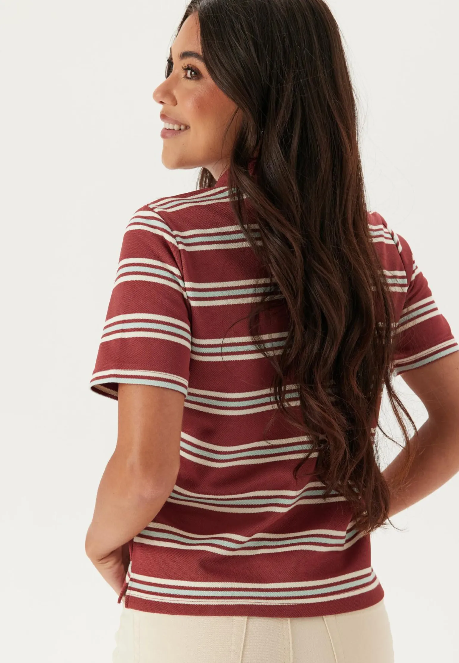 Onlevie S/S Polo Top