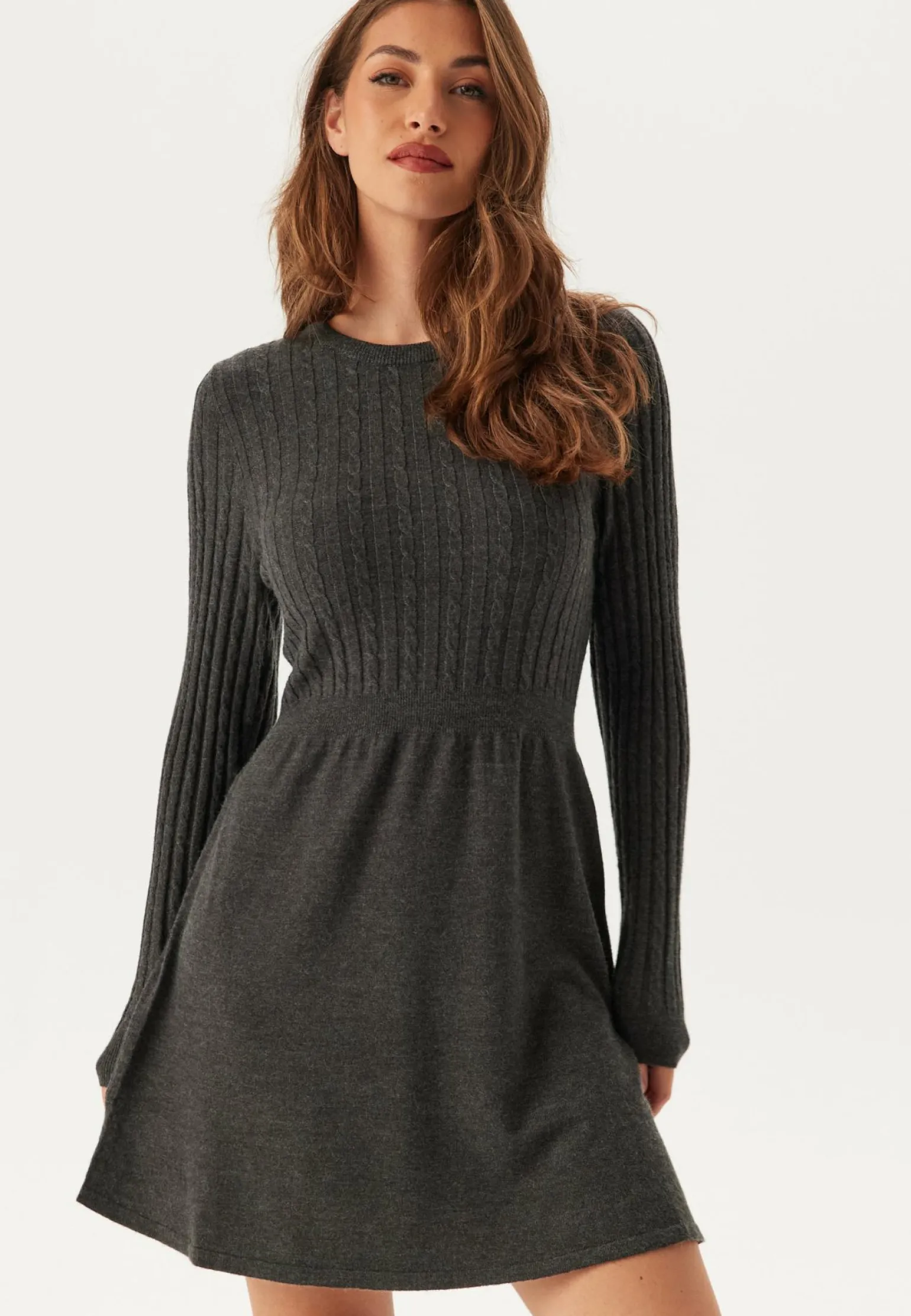 Onlfia Ls Cable Dress Nca Knt