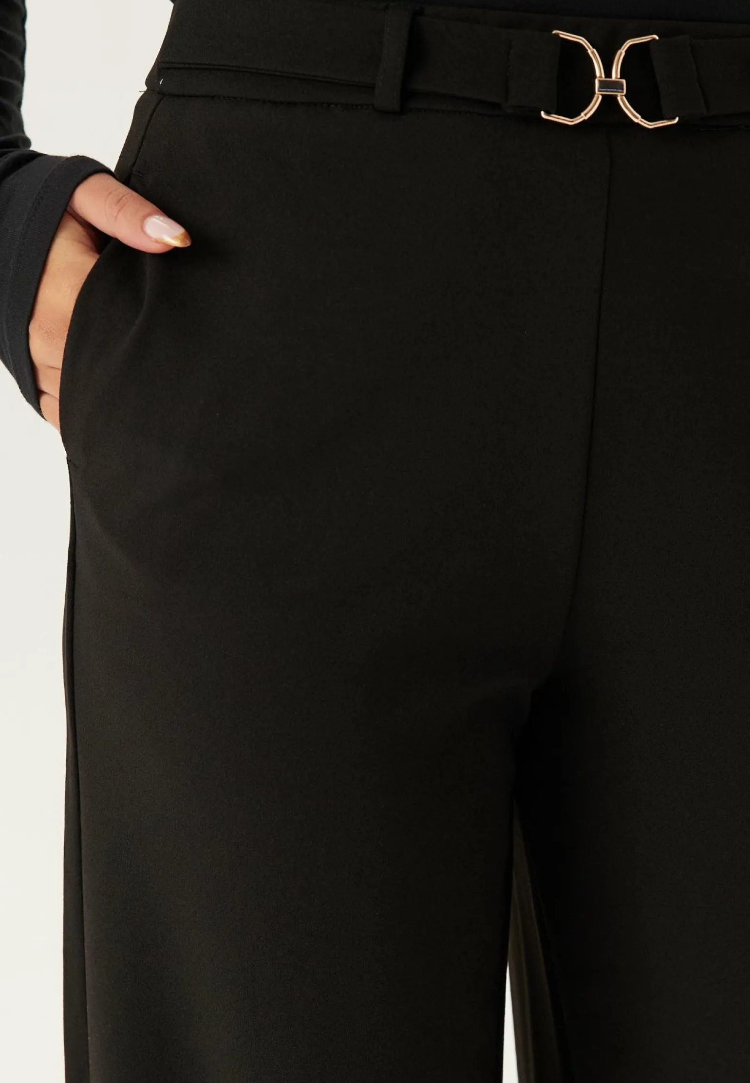 Onlgala Life Hw Belt Wide Pant