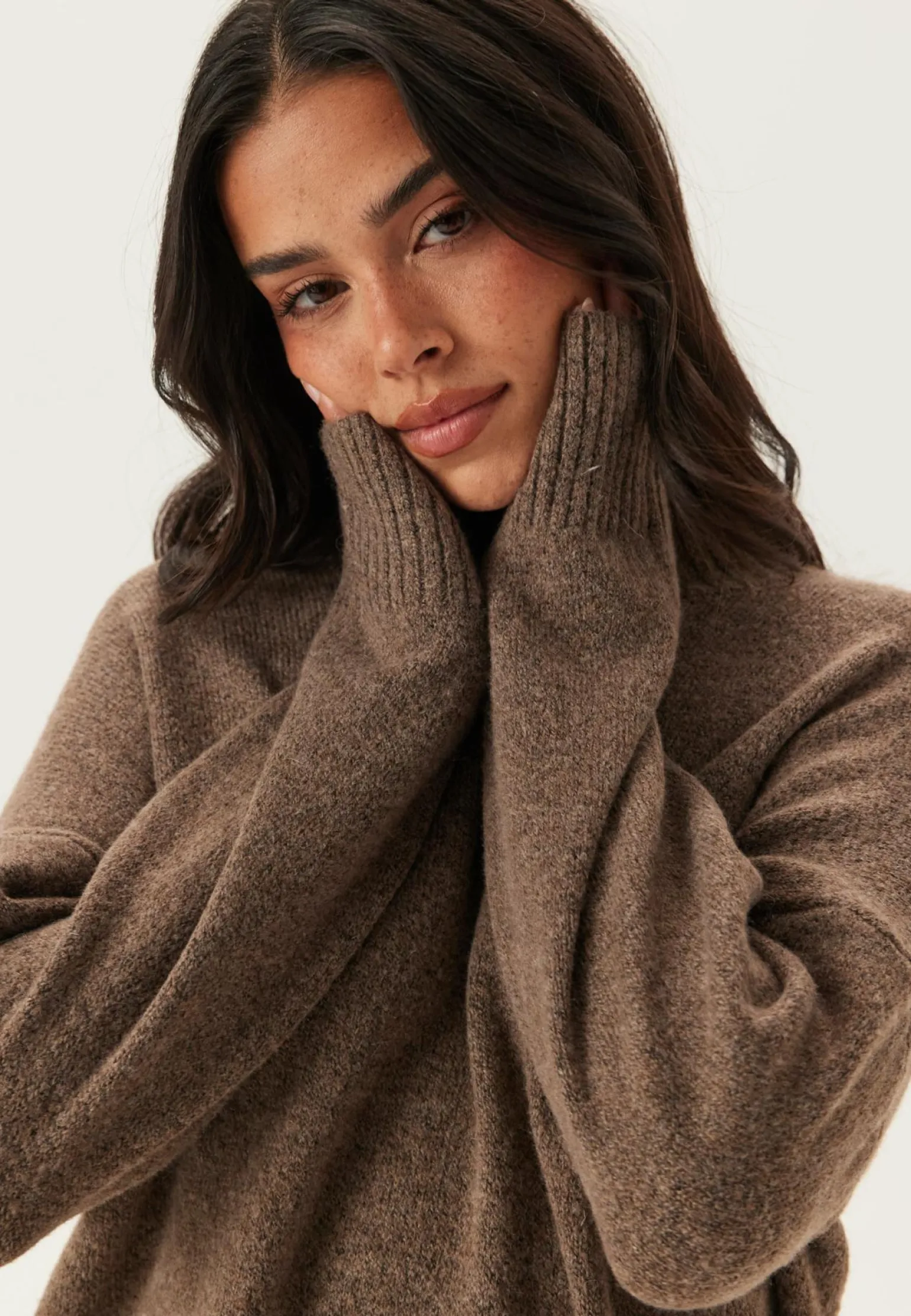 Onlhazel Ls Highneck Overs Pullover