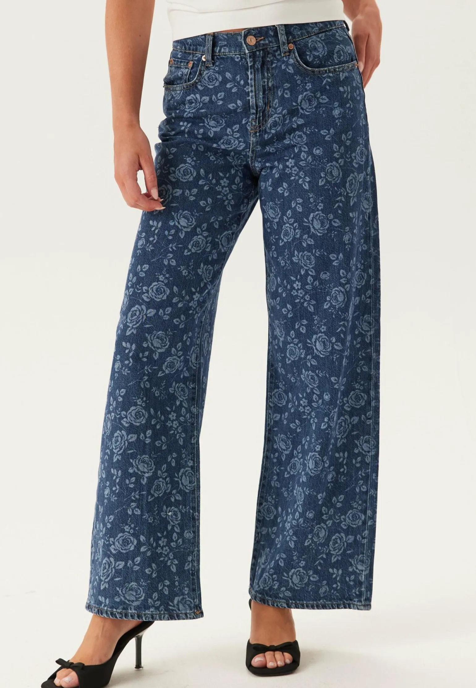 Onlhope Ex Hw Wide Rose Aop Dn