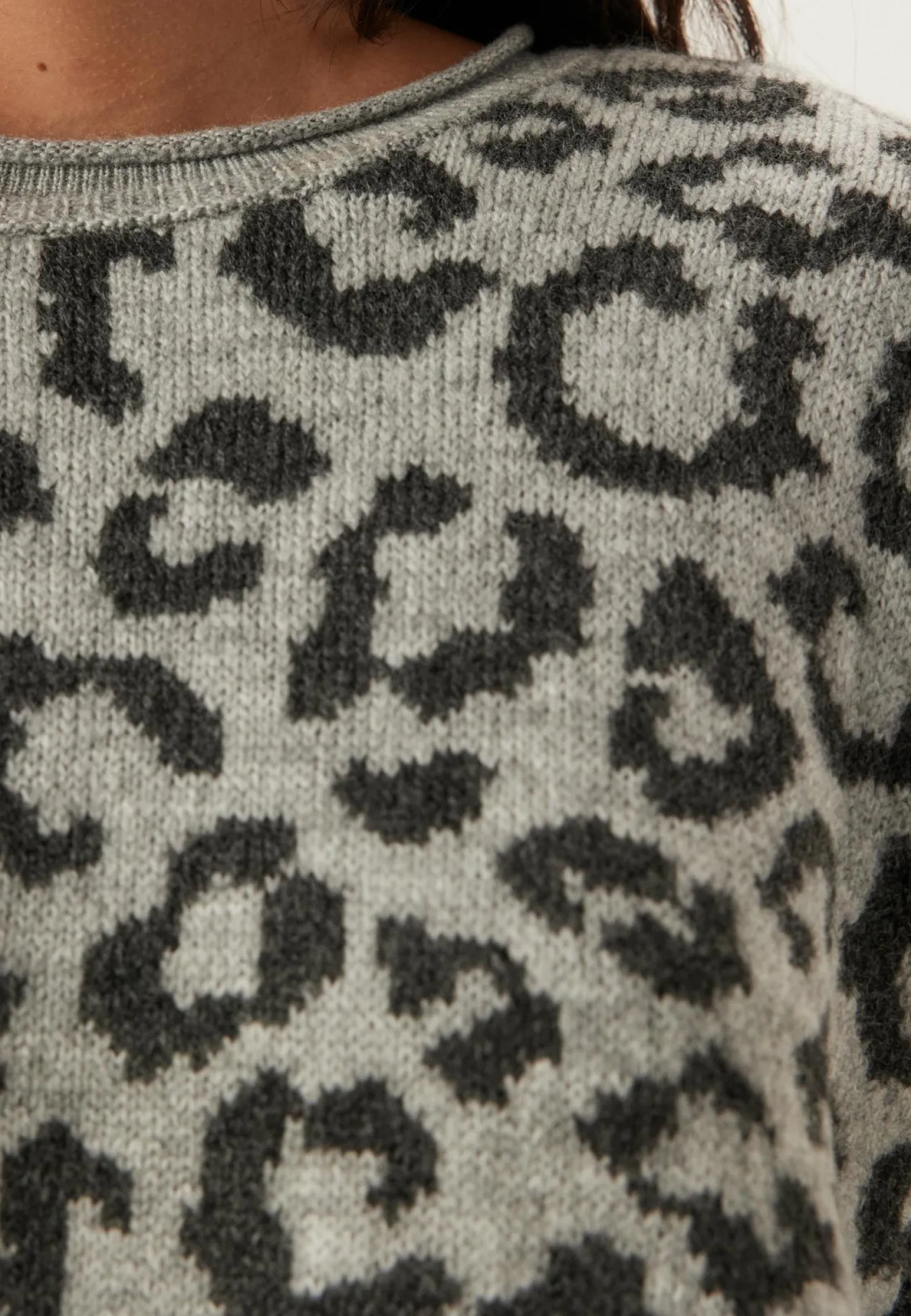 Onljade Animal Ls O-neck Knt