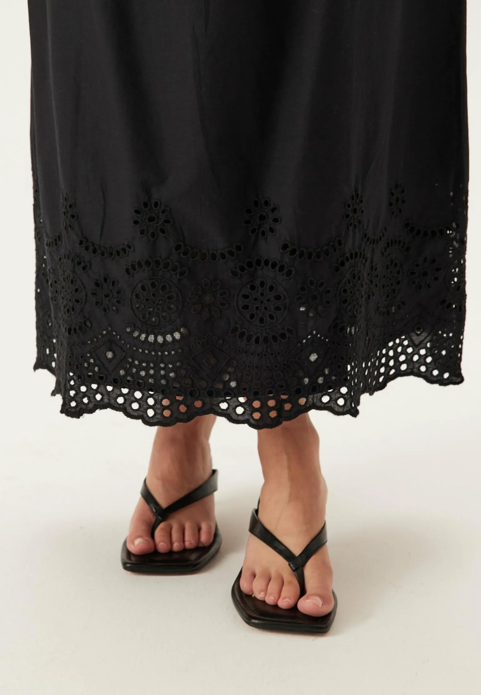 Onllou Life Emb Long Skirt