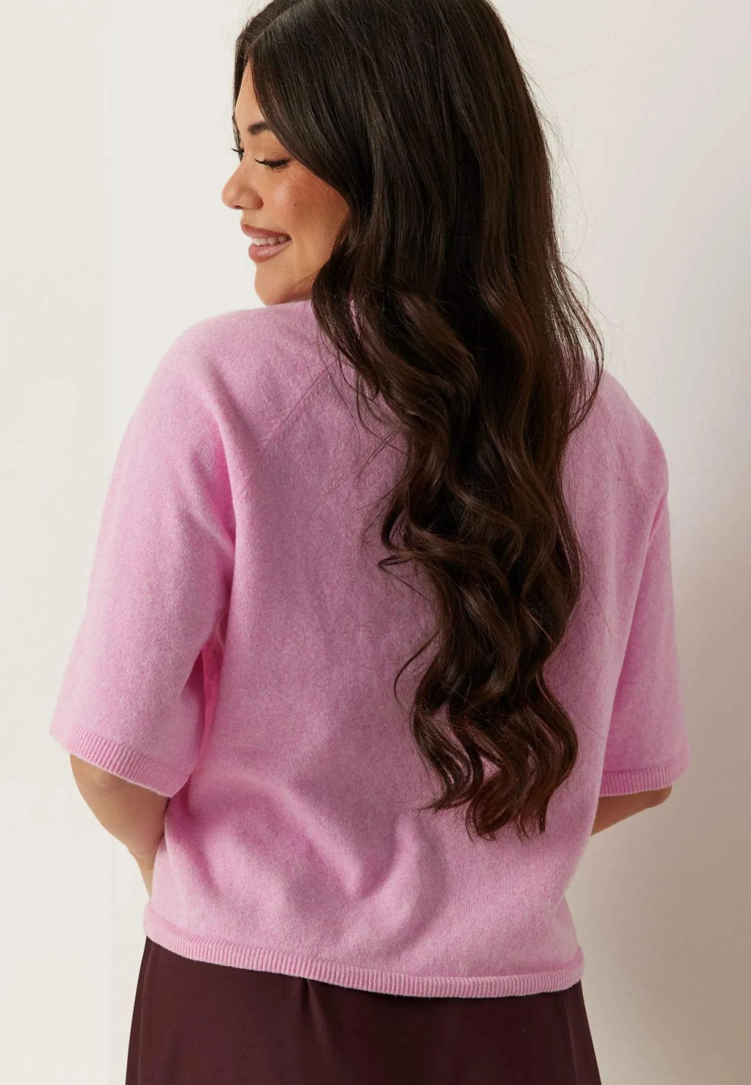 Onlloyal 2/4 O-NECK KNT