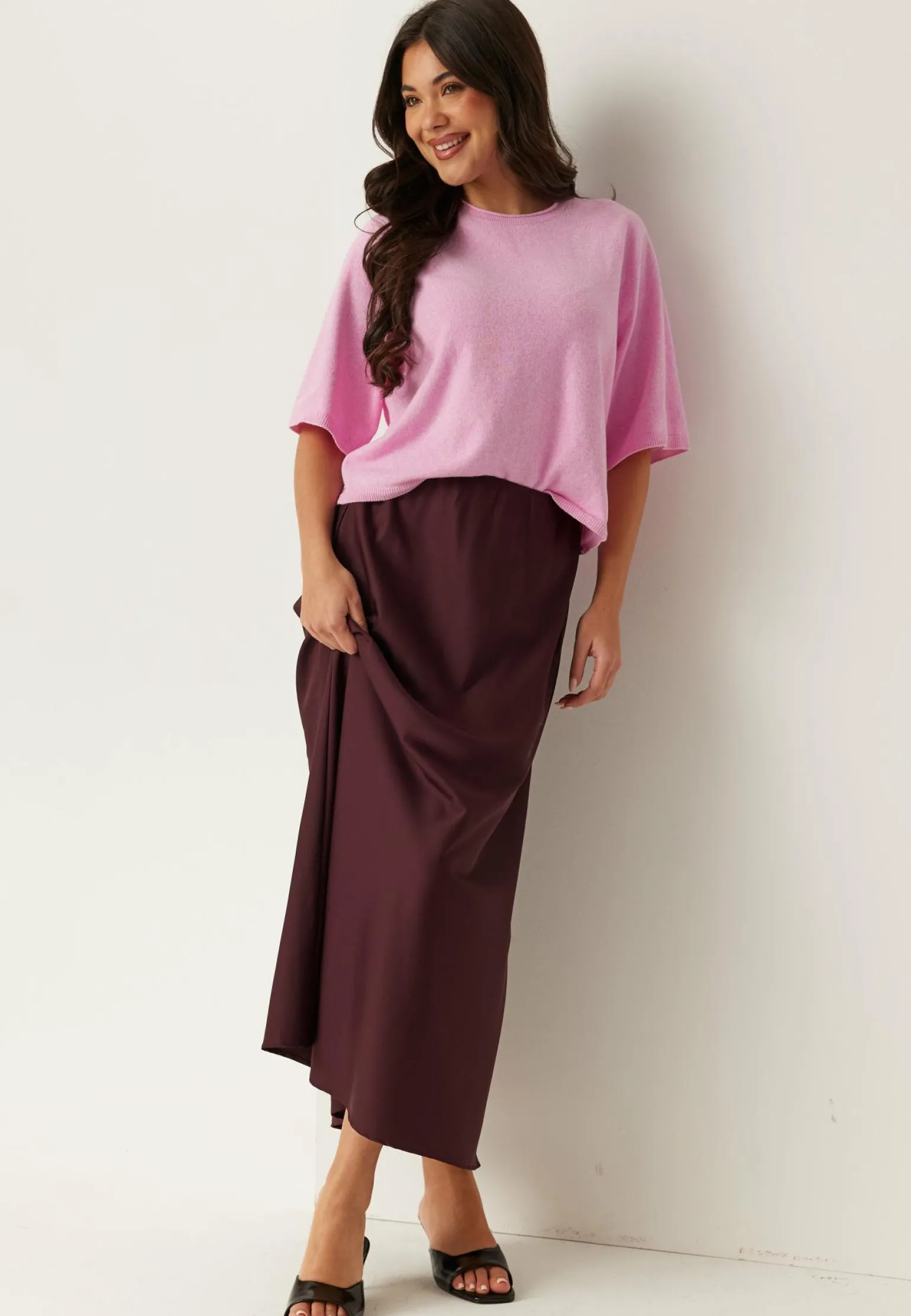 Onlloyal 2/4 O-NECK KNT