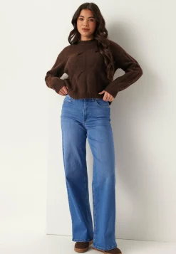 Onlmadison Blush Hw Wide Dnm