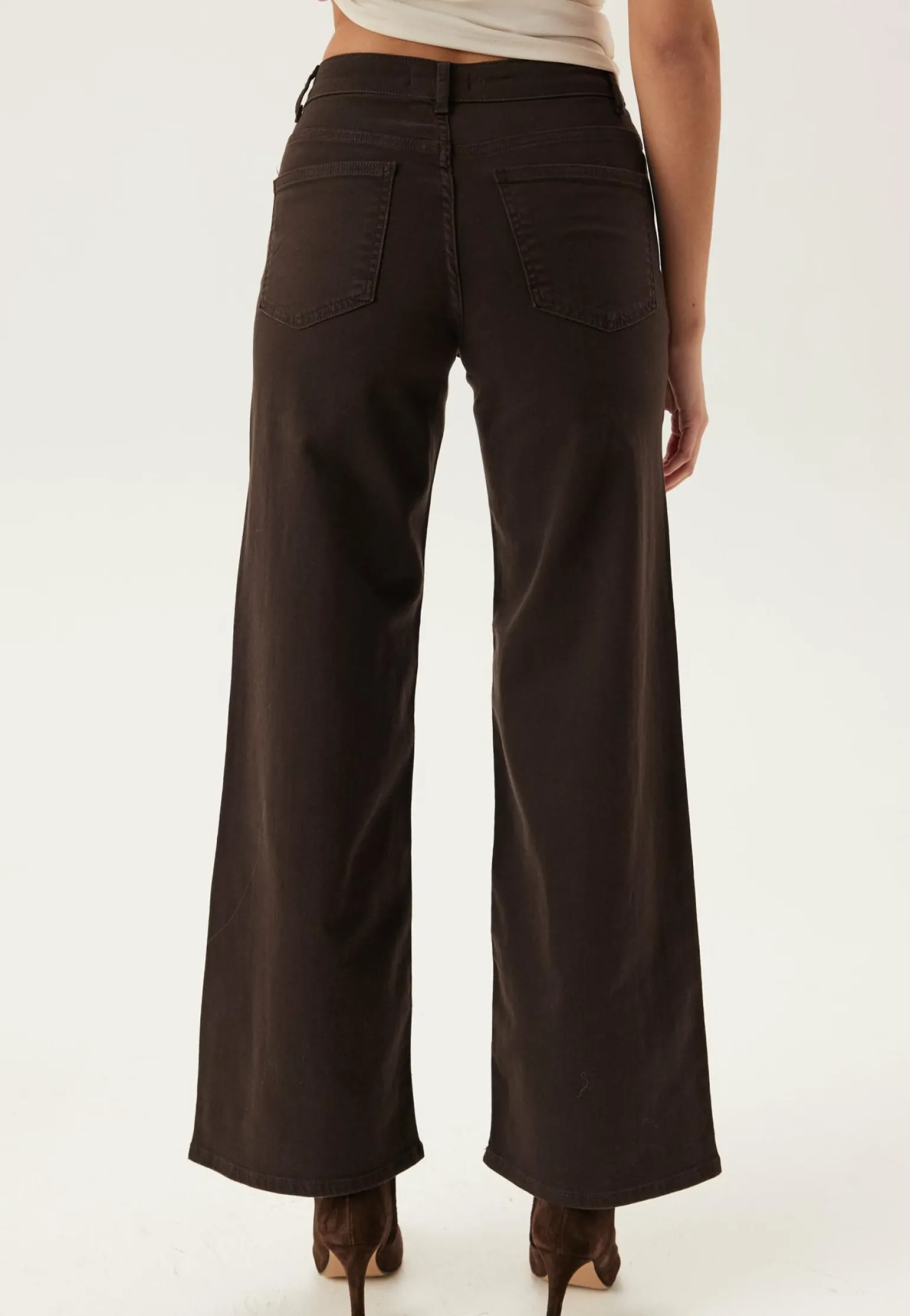 Onlmadison Blush Hw Wide Brown