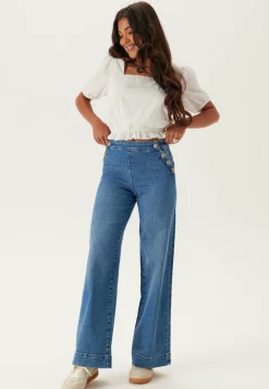Onlmadison Hw Button Wide Dnm