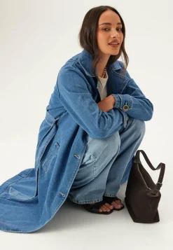 Onlmalou Belted Trench Dnm