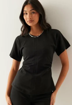 Onlmarie Life S/S RUCHING TOP