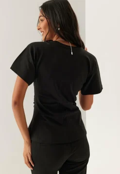 Onlmarie Life S/S RUCHING TOP