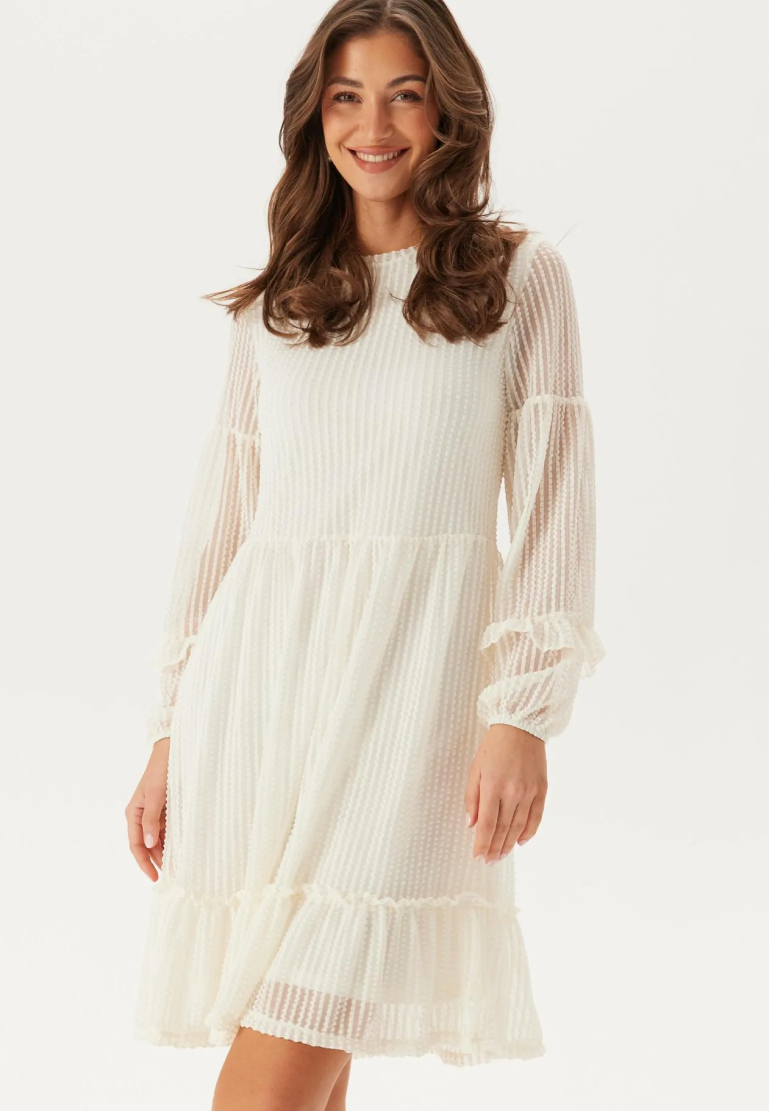 Onlnaja L/S Baloon Dress