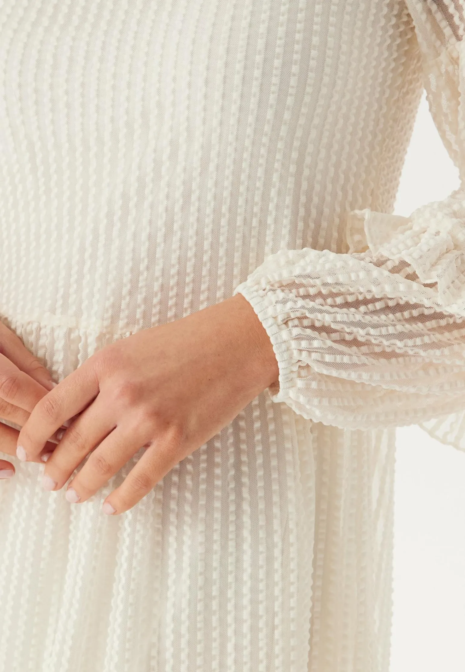Onlnaja L/S Baloon Dress