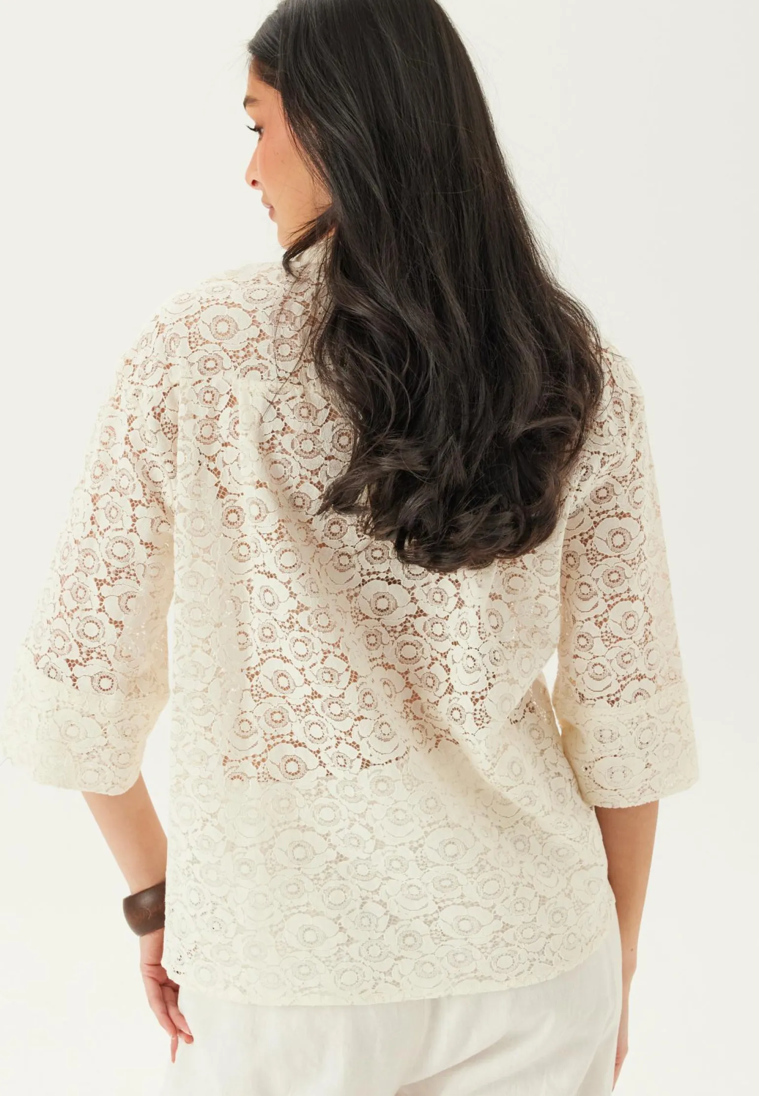 Onlrao 3/4 LACE SHIRT WVN