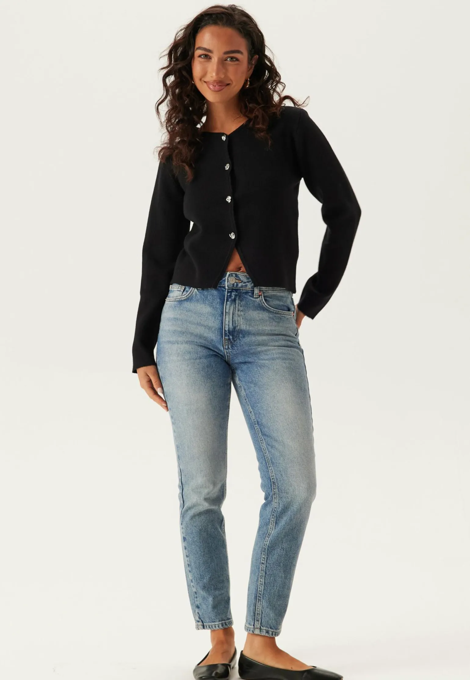 Onlscarlett Ls Button Cardigan