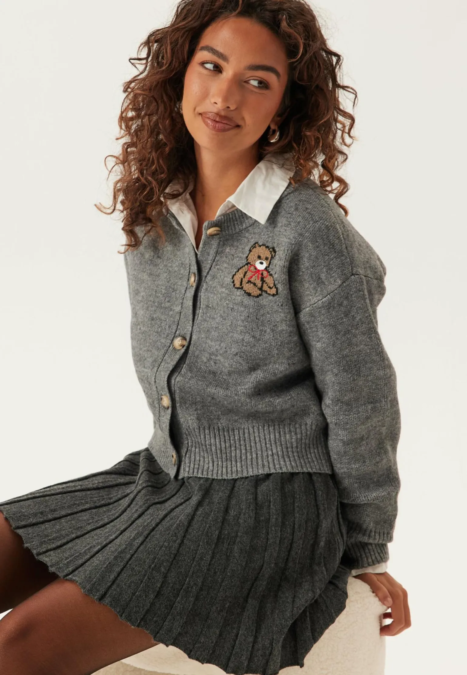 Onlteddy Ls Cardigan