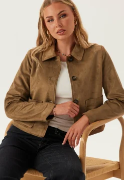 Onltulip Life Faux Suede Jacke