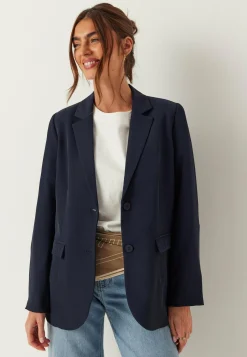 Oversized L/S blazer