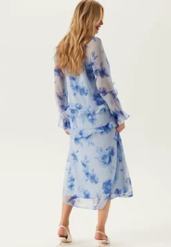 Pcclara Ls Long V-neck Dress