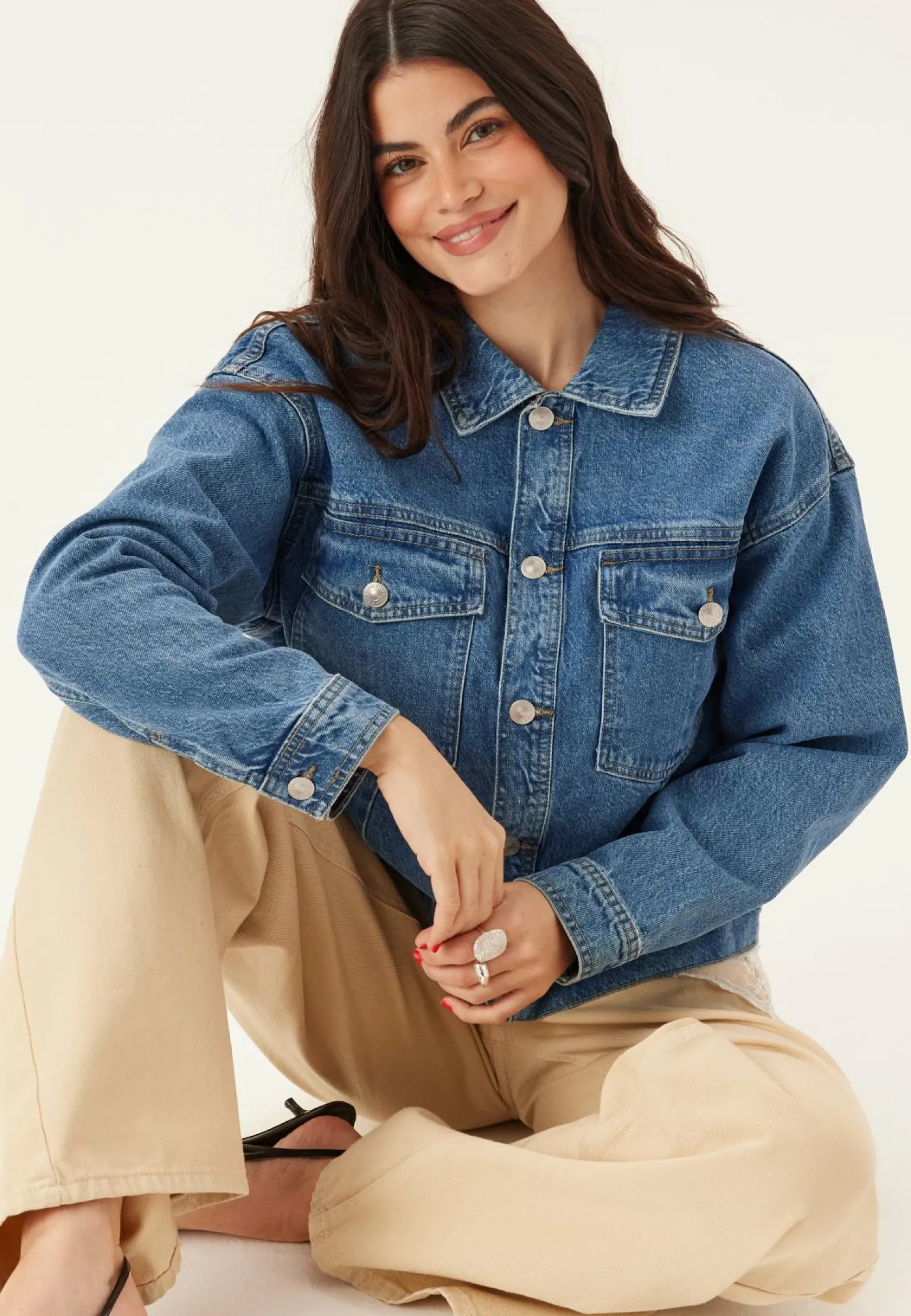 Pcelma Denim Jacket Noos