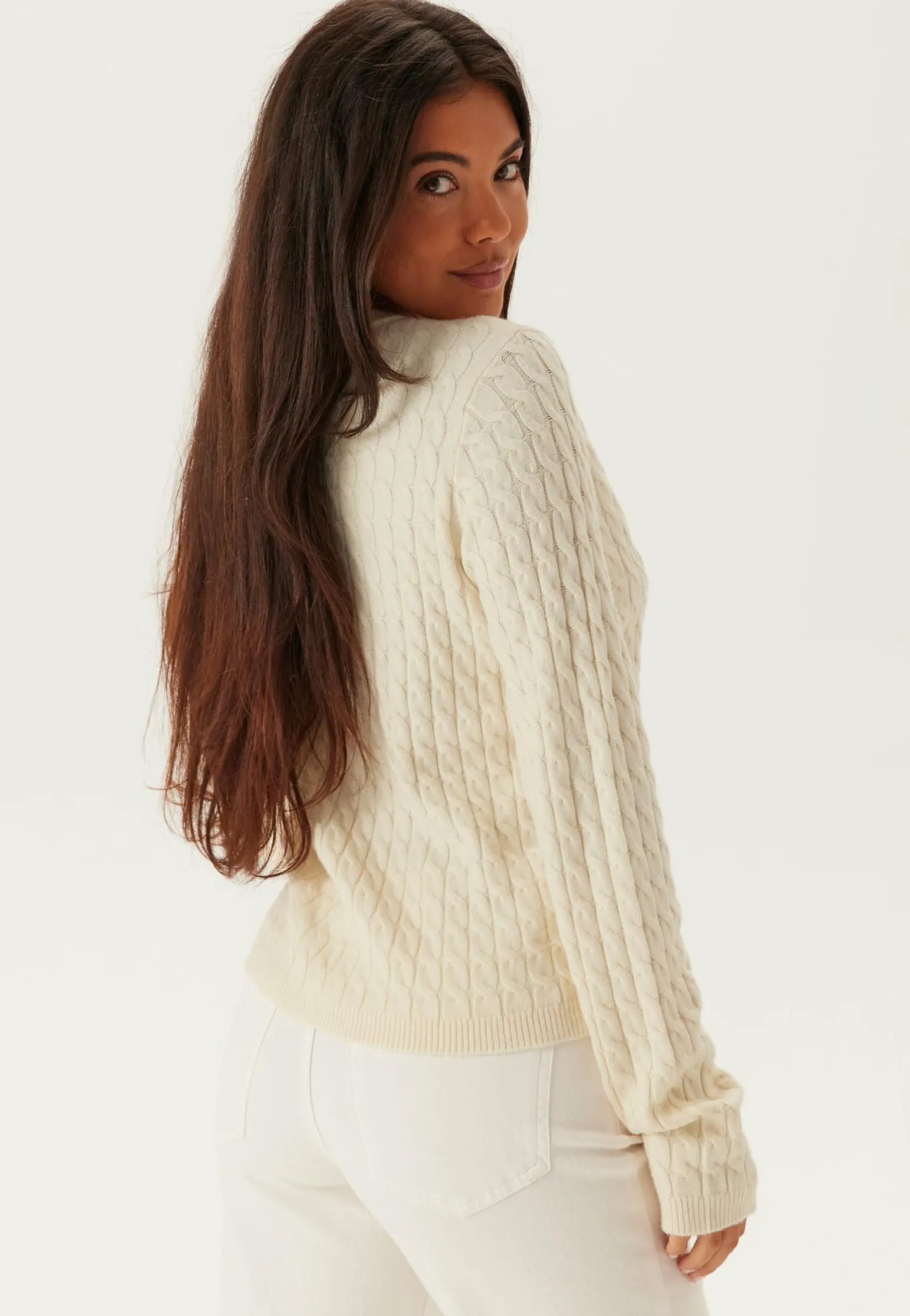 Pcfia Ls Cable Knit