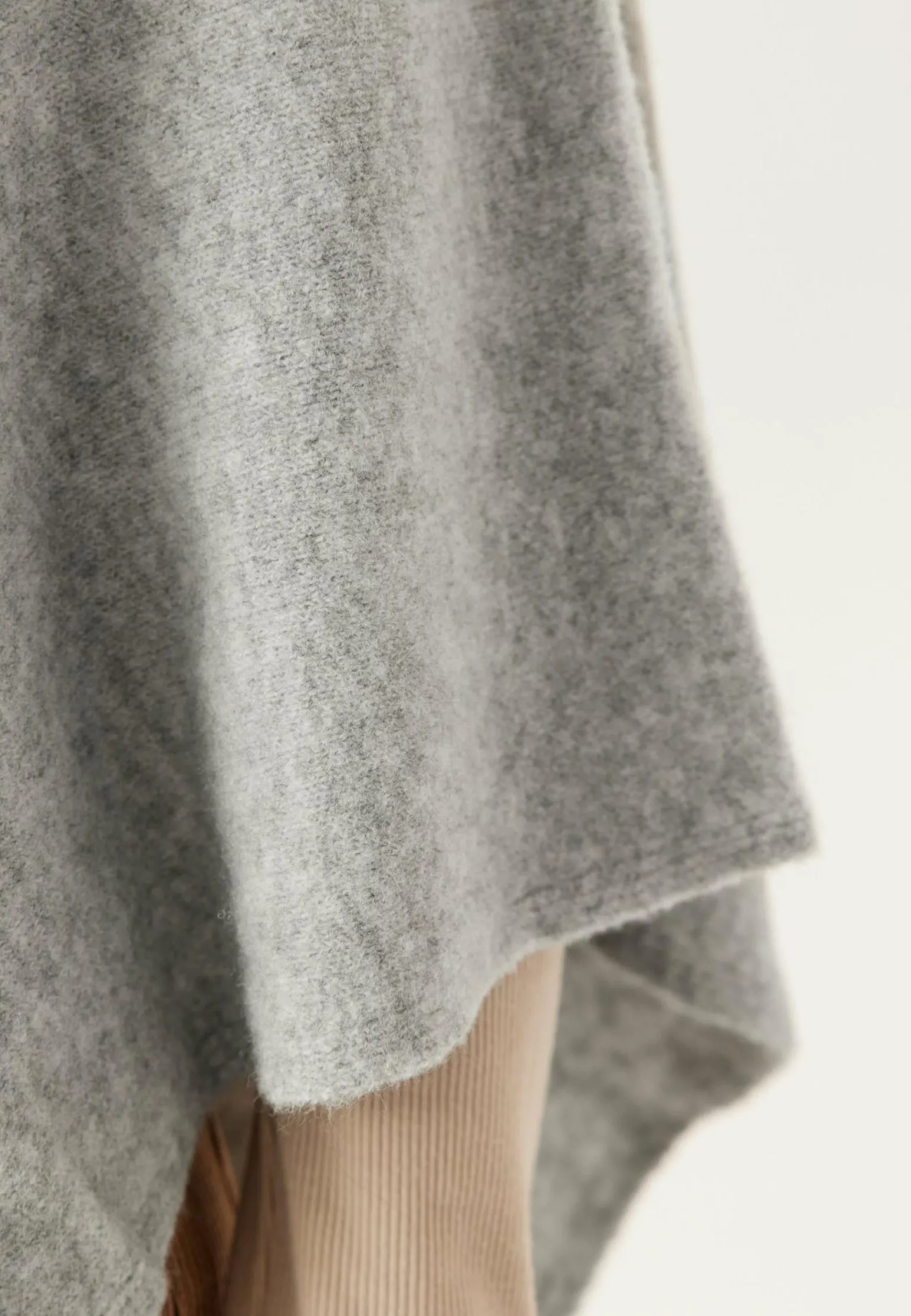 Pcfortuna High Neck Poncho