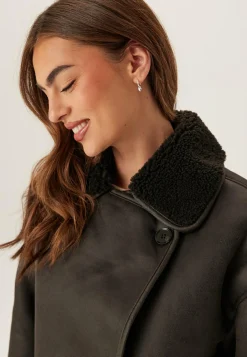 Pcjuno Coated Teddy Jacket