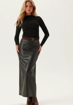 Pcmadison Ls Draped Top Jrs