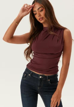 Pcmadison Sl Draped Top