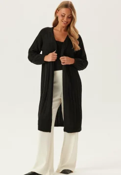 Pcmaggy Ls Long Knit Cardigan