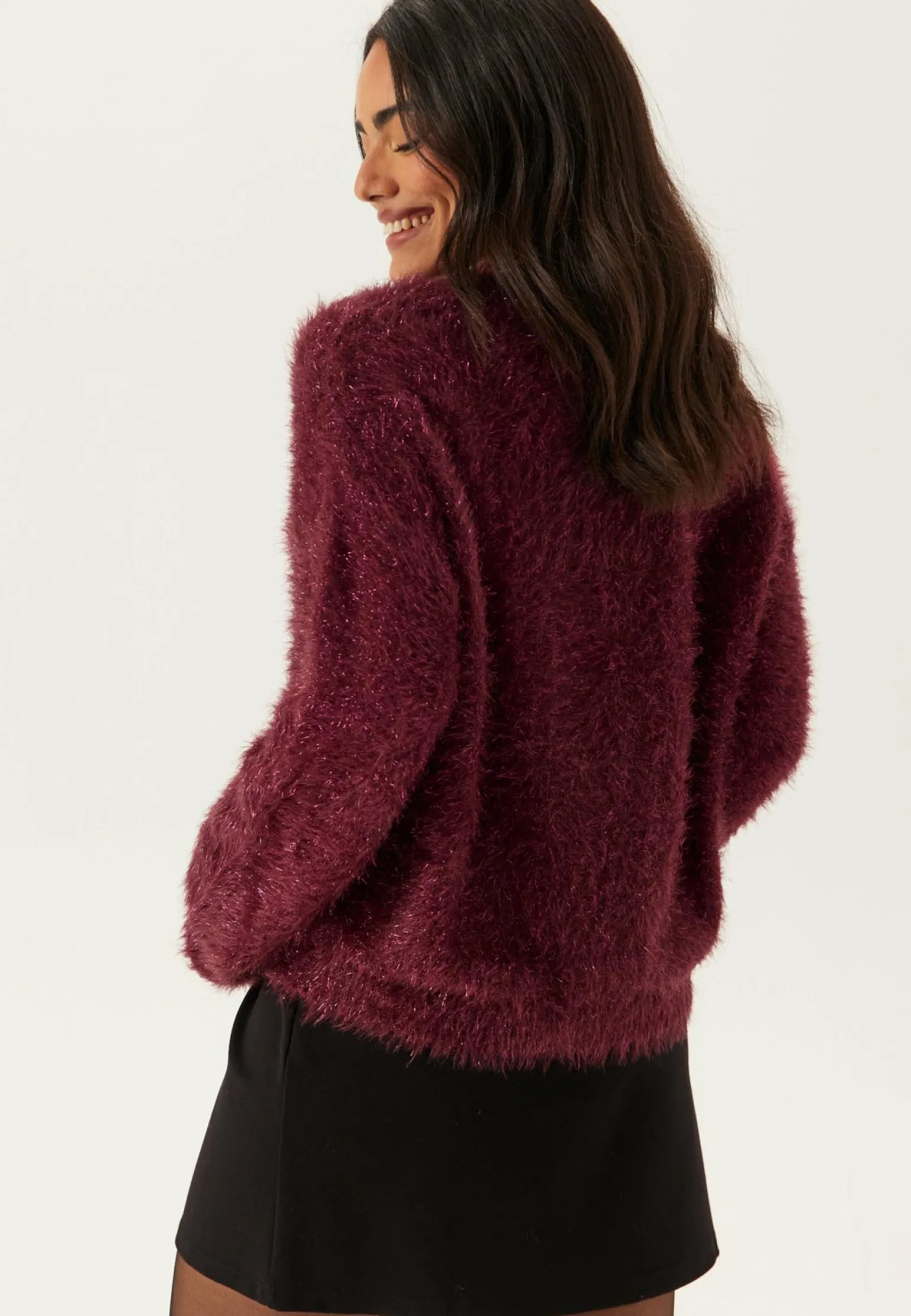 Pcmie Ls O-neck Knit