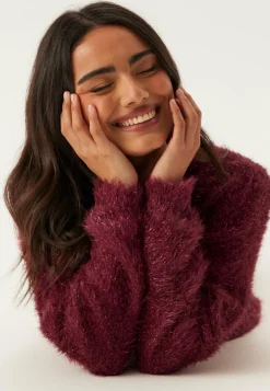 Pcmie Ls O-neck Knit