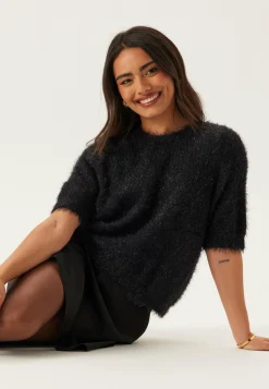 Pcmie Ss O-neck Knit
