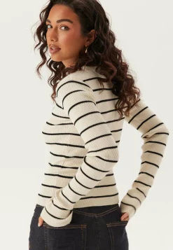 Pcmira New Ls O-neck Knit