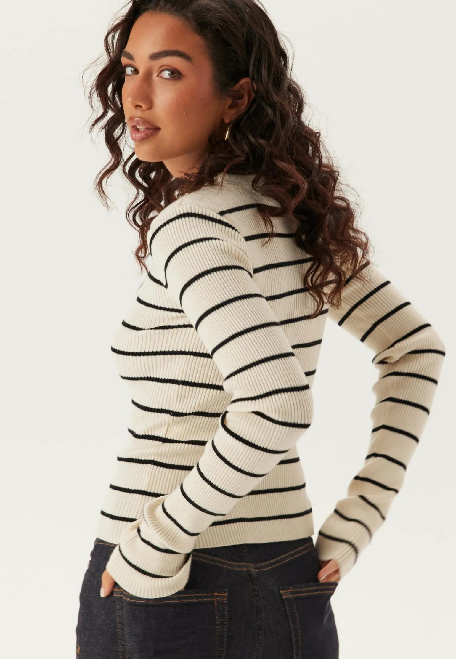 Pcmira New Ls O-neck Knit