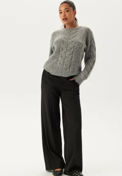 Pcnina Ls O-neck Knit