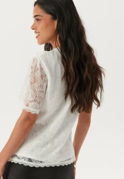 Pcolline Ss Lace Top